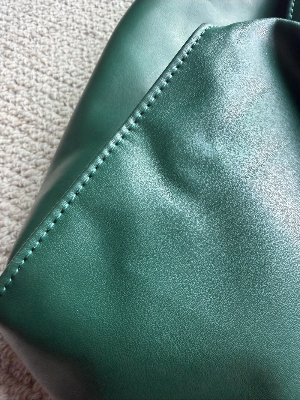 Telfar Large Shopping Bag - Dark Olive - Picture 4 of 11